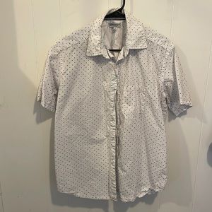 Men’s Large Britches Sport polka dot button down
